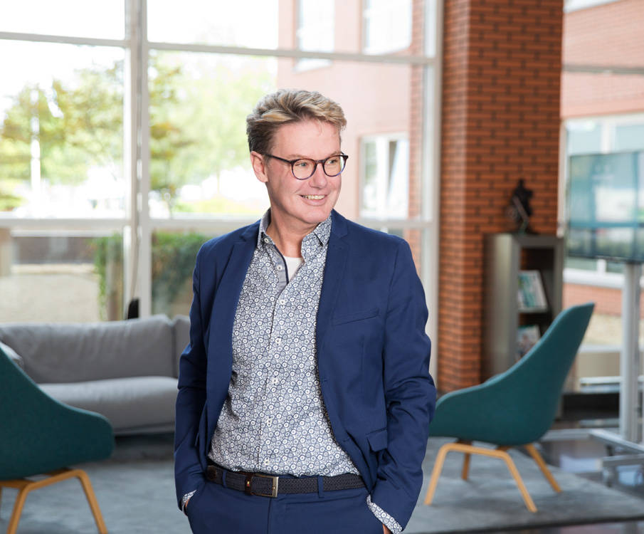 Teamleider Rob van klantenservice Mediq