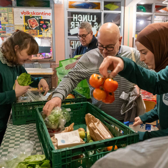 Voedselpakketten op recept voor mensen met een lage sociaaleconomische status met diabetes type 2.
