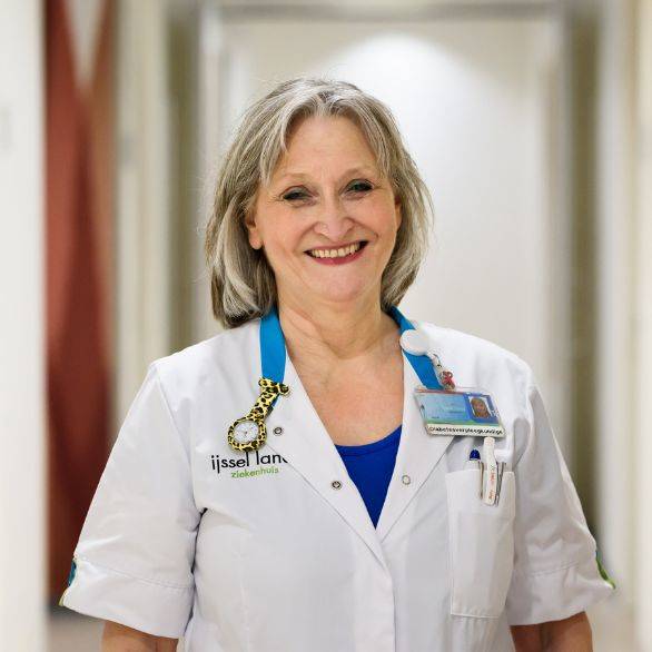 Zorgdeskundige Henny van Straaten op diabetescongres