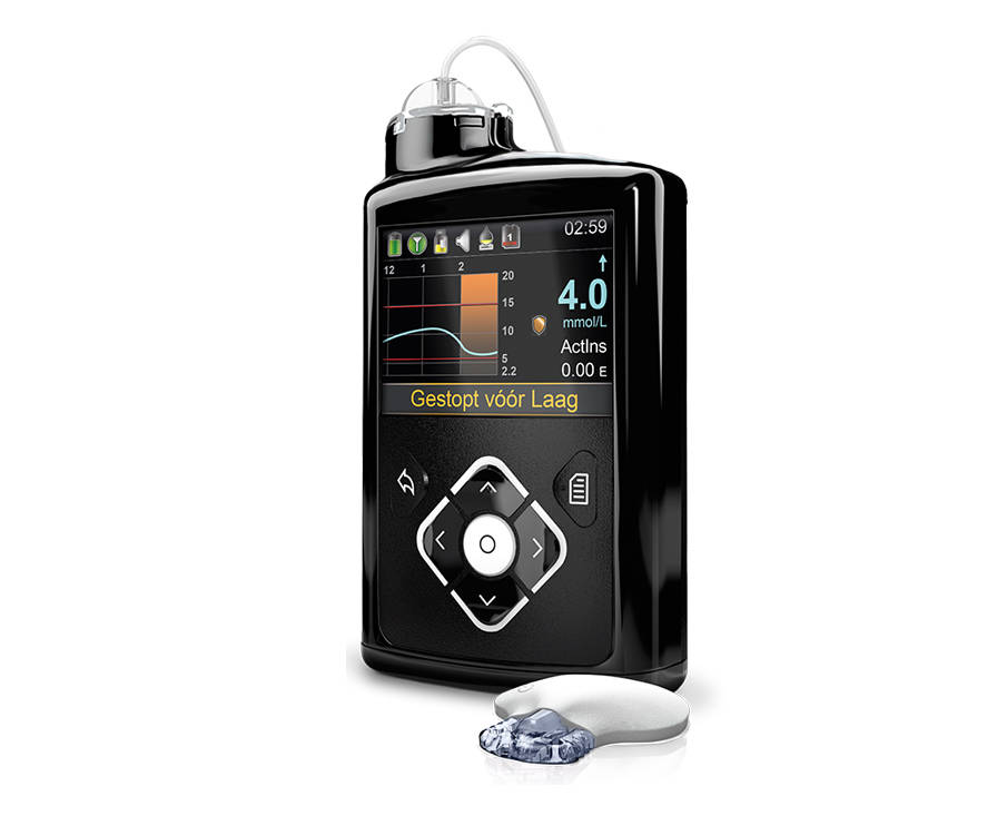 Medtronic Guardian Link 3 sensor samen met insulinepomp