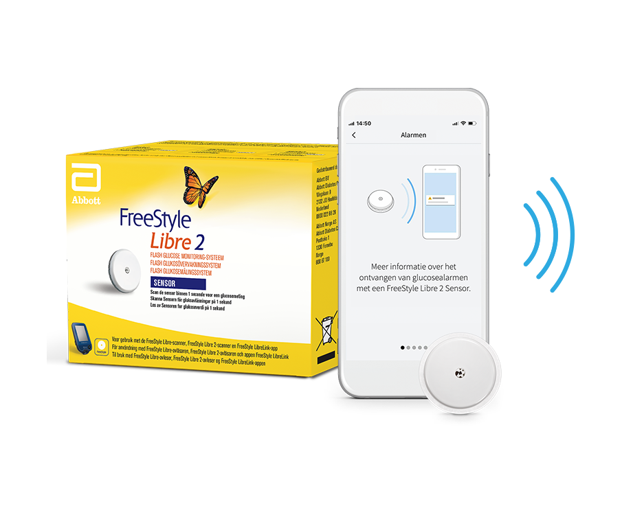 FreeStyle Libre 2 voor Flash Glucose Monitoring FGM