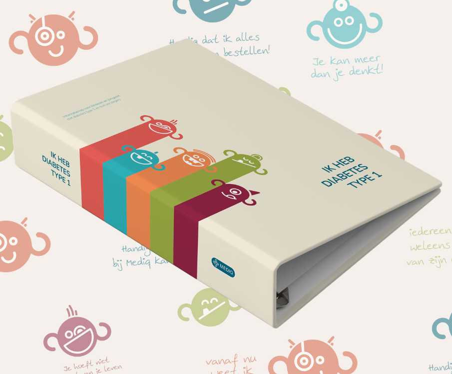 Kindermap voor kinderen met diabetes type 1