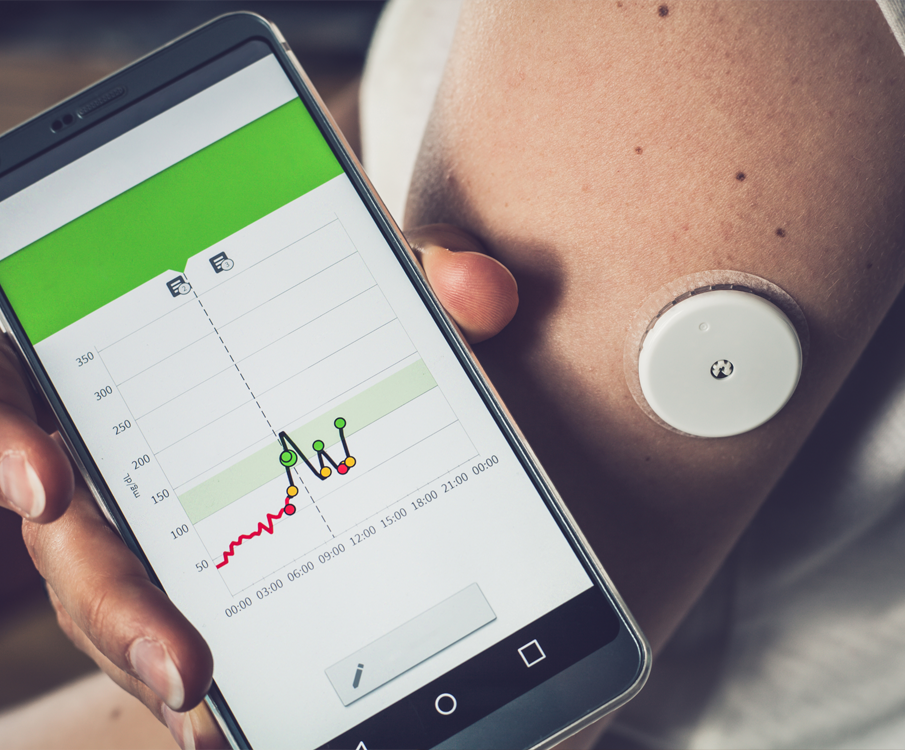 bloedglucose meten met smartphone