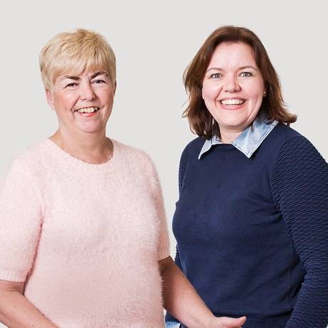 Annet Braakhuis en Monique Lassche