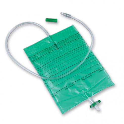 eenmalige groene urine-opvangzak