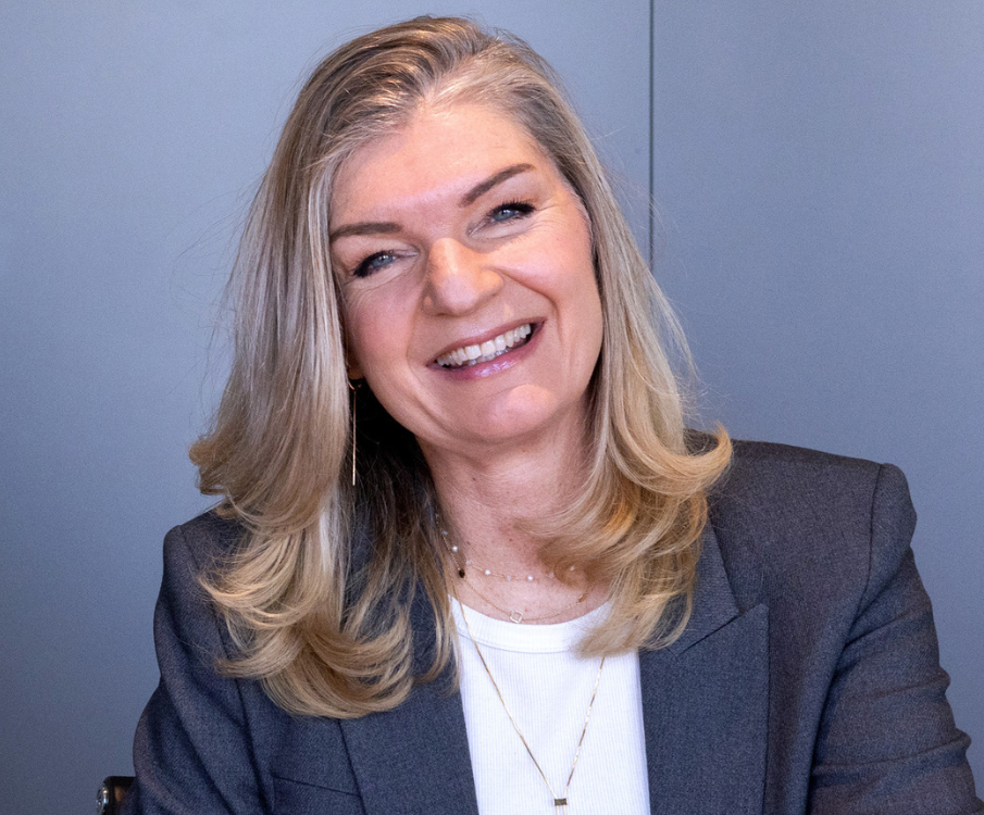 lachende vrouw
