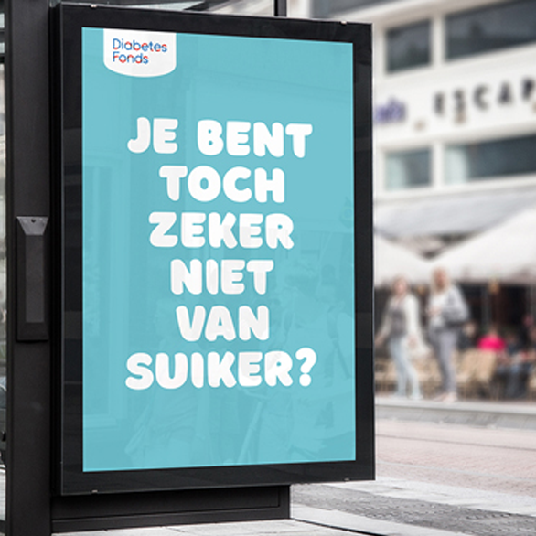 je bent toch niet van suiker in tekst - beeld van diabetesfonds