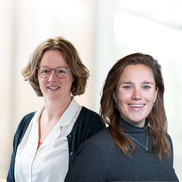 twee experts portretfoto's