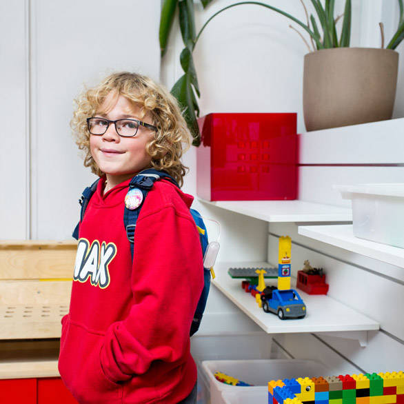 Max krijgt infuustherapie op school via Mediq 