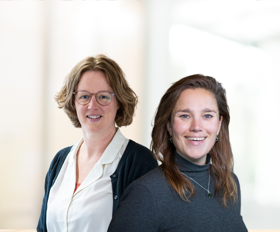 twee experts portretfoto's