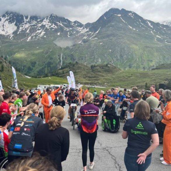 foto handbikebattle deelnemers